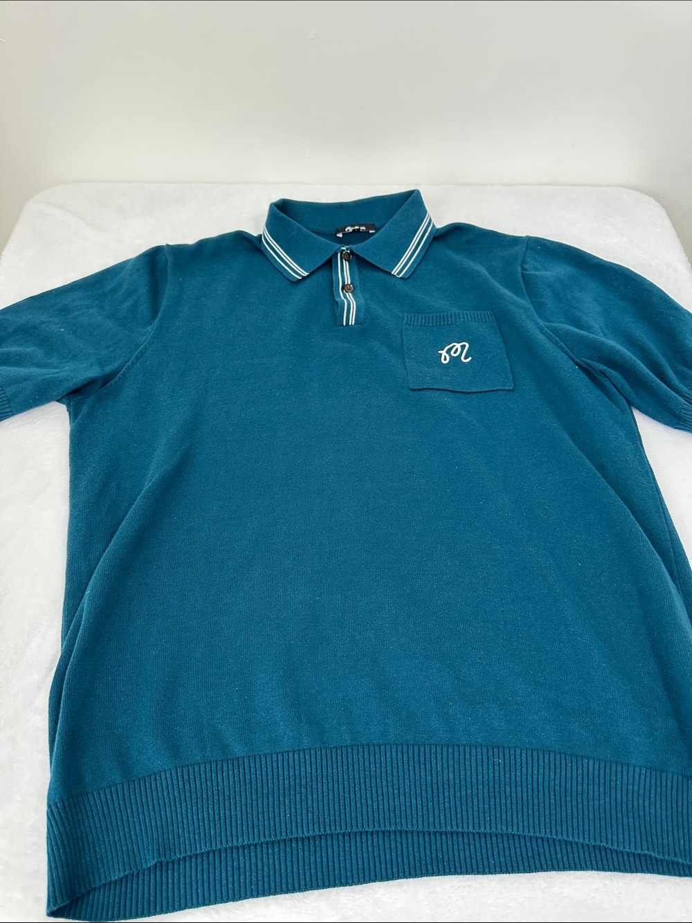 ❤️ Malbon Campania Knit Golf Polo